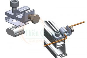 Kẹp tiếp địa thanh rail